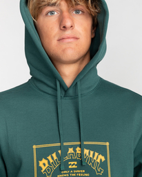 3 Arch Print - Hoodie for Men Blue EBYSF00126 Billabong