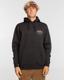 billabong, Arch Dreamy Place - Sweat à capuche pour Homme, BLACK (blk) ARCH DREAMY PLACE PO EBYSF00128