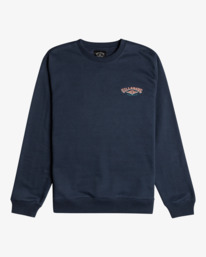 4 A/Div Arch - Sweatshirt for Men Blue EBYSF00129 Billabong