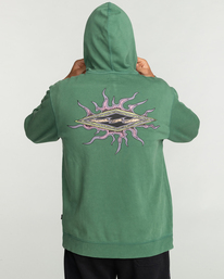 2 Sun Warp - Hoodie for Men Green EBYSF00131 Billabong