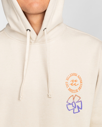 3 Symbols - Hoodie voor Heren Beige EBYSF00136 Billabong