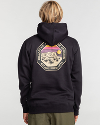 2 Rockies - Sweat à capuche pour Homme Noir EBYSF00137 Billabong