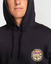 3 Rockies - Sweat à capuche pour Homme Noir EBYSF00137 Billabong