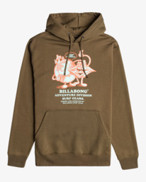 4 Take Care - Hoodie for Men Brown EBYSF00138 Billabong