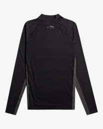 1 D Bah - Long Sleeve UPF 50 Rash Vest for Men Black EBYWR00106 Billabong