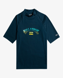 billabong, Arch - Camisola protetora de manga curta para Homem, NAVY (nvy) Arch - Short Sleeve Rash Vest for Men EBYWR00107