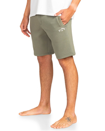 4 Arch - Short à taille élastique pour Homme Vert EBYWS00101 Billabong