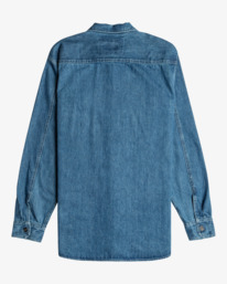 6 Ridge - Denim Overshirt for Men Blue EBYWT03000 Billabong