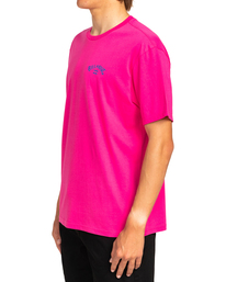 3 Arch Wave - T-Shirt für Männer Rosa EBYZT00101 Billabong