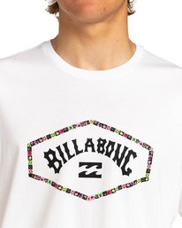 3 Exit Arch - Camiseta para Hombre Blanco EBYZT00104 Billabong
