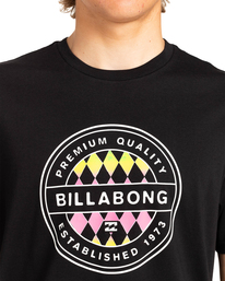 3 Rotor Fill - T-Shirt for Men Black EBYZT00105 Billabong