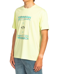 2 Tucked - T-Shirt for Men Green EBYZT00106 Billabong