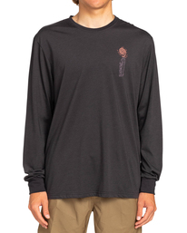 billabong, Balance - T-shirt manches longues pour Homme, BLACK (blk) Balance - Long Sleeve T-Shirt for Men EBYZT00122