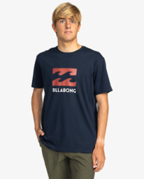 0 Wave - T-Shirt for Men Blue EBYZT00132 Billabong