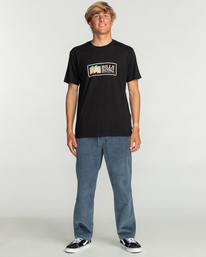 1 Swell - T-shirt para Homem Preto EBYZT00146 Billabong