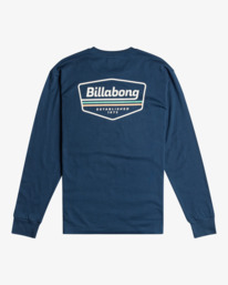 5 Walled - Long Sleeve T-Shirt for Men Blue EBYZT00153 Billabong