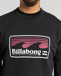 3 Swell - Sweater voor Heren Black F1CR05BIF2 Billabong