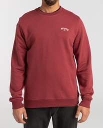 0 Arch - Sudadera para Hombre Rojo F1FL05BIF2 Billabong