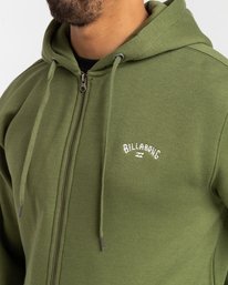 3 Arch - Sudadera con capucha y cremallera para Hombre Verde F1FL17BIF2 Billabong