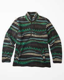 11 Boundary - Polar con Medio Cuello y Media Cremallera para Hombre Negro F1FL26BIF2 Billabong