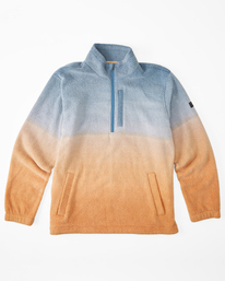 7 Boundary - Polaire demi- zip col montant pour Homme Marron F1FL26BIF2 Billabong
