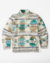 0 Boundary 2022 - Half Zip Mock Neck Fleece for Men  F1FL26BIF2 Billabong