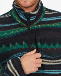 9 Boundary - Polar con Medio Cuello y Media Cremallera para Hombre Negro F1FL26BIF2 Billabong