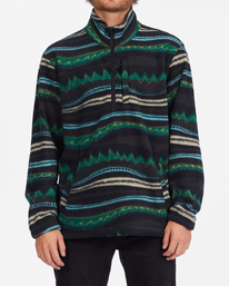 1 Boundary - Polar con Medio Cuello y Media Cremallera para Hombre Negro F1FL26BIF2 Billabong