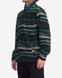 6 Boundary - Polar con Medio Cuello y Media Cremallera para Hombre Negro F1FL26BIF2 Billabong