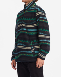 7 Boundary - Polar con Medio Cuello y Media Cremallera para Hombre Negro F1FL26BIF2 Billabong