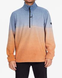 1 Boundary - Polaire demi- zip col montant pour Homme Marron F1FL26BIF2 Billabong