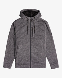 6 Boundary - Kapuzenpulli mit Reißverschluss für Männer Schwarz F1FL33BIF2 Billabong