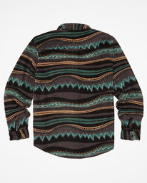 5 Furnace - Fleece Overhemd voor Heren Brown F1FL36BIF2 Billabong