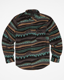 4 Furnace - Fleece Overhemd voor Heren Brown F1FL36BIF2 Billabong