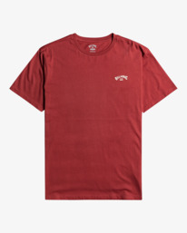 4 Arch - T- shirt met korte mouwen voor Heren Red F1JE11BIF2 Billabong