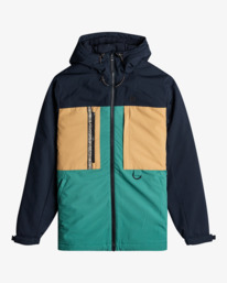 8 Canyon - Technisch Parkajack voor Heren Green F1JK30BIF2 Billabong