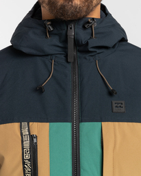5 Canyon - Technisch Parkajack voor Heren Green F1JK30BIF2 Billabong