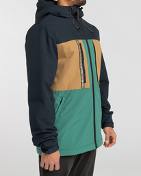 4 Canyon - Technisch Parkajack voor Heren Green F1JK30BIF2 Billabong
