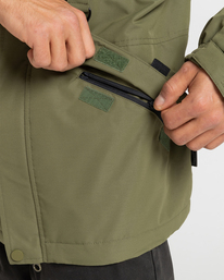 7 Dune 10K 2022 - Technical Military Jacket for Men Brown F1JK31BIF2 Billabong