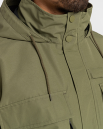 9 Dune 10K 2022 - Technical Military Jacket for Men Brown F1JK31BIF2 Billabong