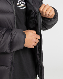 7 Broadpeak Down - Funktionelle Steppjacke für Männer Schwarz F1JK33BIF2 Billabong