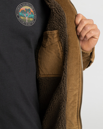 7 Barlow - Trucker- Jacke mit Sherpa- Futter für Männer  F1JK35BIF2 Billabong