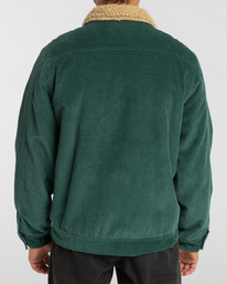 2 Barlow 2022 - Trucker- Jacke mit Sherpa- Futter für Männer Grün F1JK35BIF2 Billabong