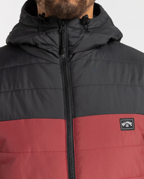 4 Surf Check - Technisch Donsjack voor Heren Red F1JK36BIF2 Billabong
