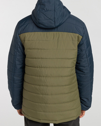 2 Surf Check - Technisch Donsjack voor Heren Brown F1JK36BIF2 Billabong