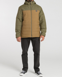 1 Surf Check - Funktionelle Steppjacke für Männer Grün F1JK36BIF2 Billabong