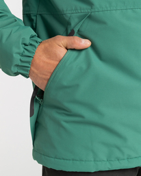 9 Transport Revo 10K - Wendbar Jacke für Männer Grün F1JK37BIF2 Billabong