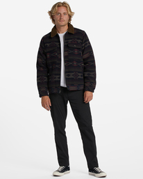 3 Barlow - Met Sherpa Gevoerd Jack voor Heren Blue F1JK41BIF2 Billabong