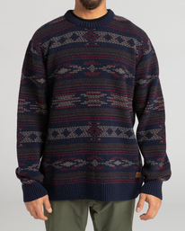 0 Ranchero - Sweater voor Heren Blue F1JP02BIF2 Billabong