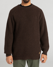 0 Harbor - Sweater voor Heren Brown F1JP03BIF2 Billabong